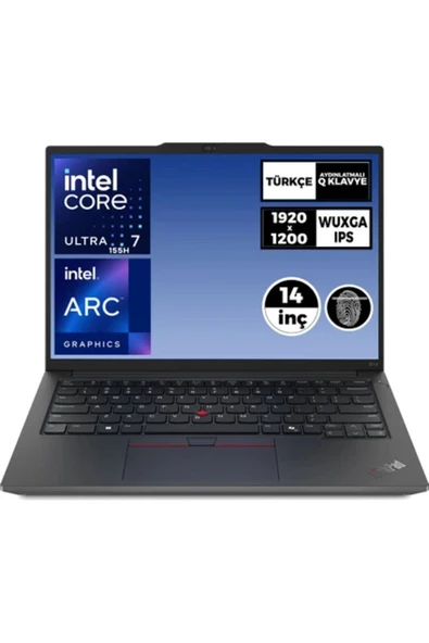 ThinkPad E14 Gen 6 Ultra 7 155H 16GB 1TB 14" FreeDOS 21M70031TX K2