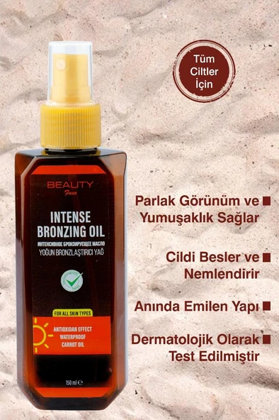 Beauty Face 0 SPF Güneş Yağı - 150 ml - 2