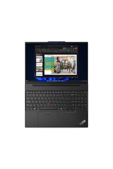 ThinkPad E16 G2 Ultra 5-125U 8 GB RAM 1 TB SSD 16"  Free Dos 21MA003MTX KT25 - Resim 3
