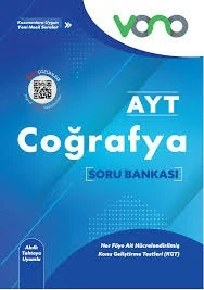 Vono Yayınları Ayt Coğrafya Soru Bankası
