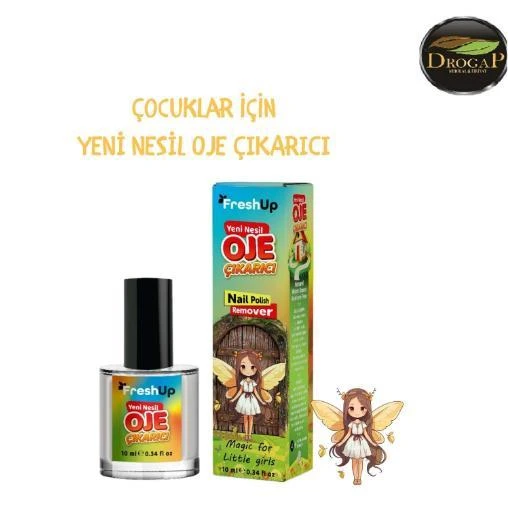 Freshup Yeni Nesil Su Bazlı Oje Çıkarıcı Orman Prensesi Mango 10 ml