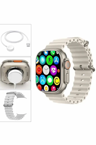 Yeni Nesil Bluetooth Bağlantılı Akıllı Saat Sosyal Medya Girişli Uyku Takibi - Resim 5