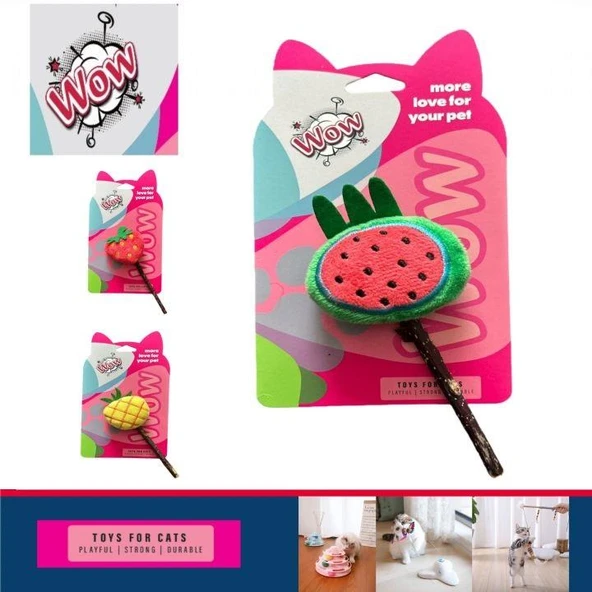 Wow Kedi Oyuncak Matatabi Çubuk - 4