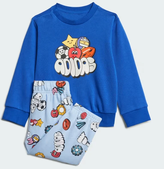 adidas Seasonal Essentials Fun Track Suit Set Kids JI6236