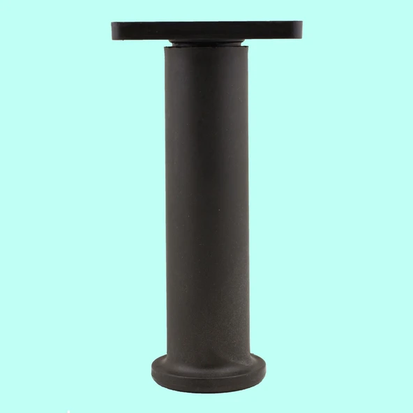 (4 ADET) Ayarlanabilir Destek 15 Cm Siyah Mobilya Kanepe Koltuk Baza Yükseltme Ayağı Ayakları - Resim 6