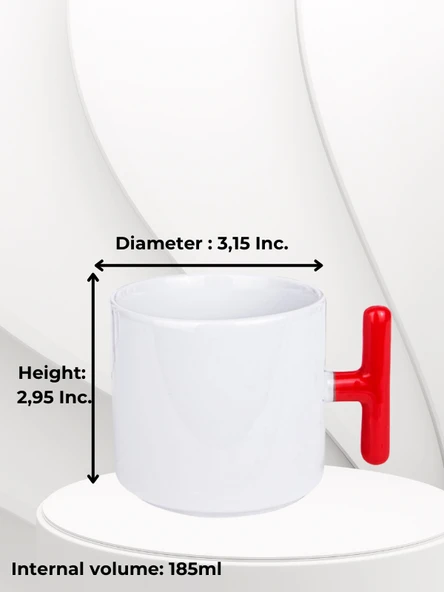 DeepCraft Anneler Günü T Kulplu Kahve Kupası Hediyelik Kupa 185ML - 6