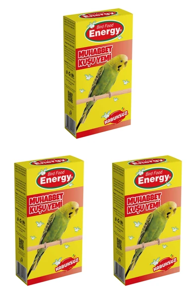 Kabuksuz Muhabbet Kuşu Yemi 400 G - 3 adet