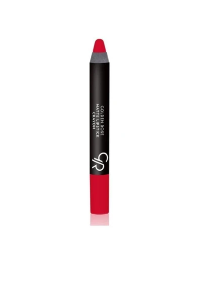 Golden Rose Mat Kalem Ruj - Matte Lipstick Crayon No: 07 - Resim 2