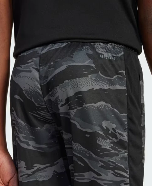 adidas Train Essentials Kamuflaj Çocuk Baskılı Şort JI6103 - Resim 4