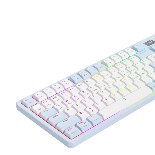 AIGO S99 Sky Realm Red Switch Mekanik Kablosuz Gaming Klavye (İngilizce) - 7