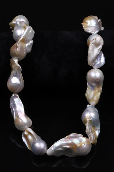 İnci Doğal Taş Dizi Şekilsiz Kesim - Resim 2