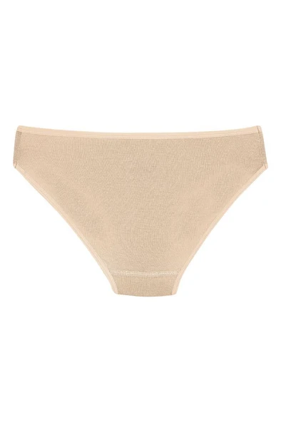 6 Adet Yıldız Bayan Bambu Bikini Külot Ten 3913 - 2