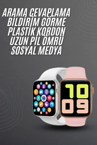 Yeni Model Akıllı Saat Dokunmatik Ekran Unisex Amoled Ekran 44 mm - Resim 2