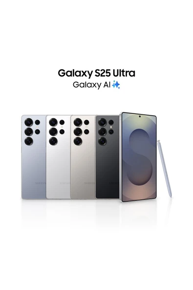 Samsung Galaxy S25 Ultra 12 GB 512 GB Titanyum Siyah (Samsung Türkiye Garantili) - 2
