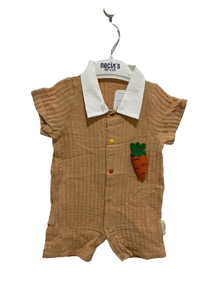 uğurböceğiçocuk Bebek Tulum Havuç Peluşlu Tulum 242199 - 4