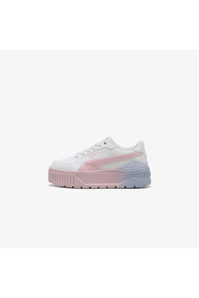 Puma Kadın Karmen Blurry Dreams Sneaker Beyaz  Spor Ayakkabı 40060501 - 3