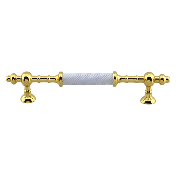 Ladin Metal Gold Kulp 128 mm - 12.8 cm Mobilya Çekmece Mutfak Dolabı Dolap Altın Kulpu Kulpları - 3