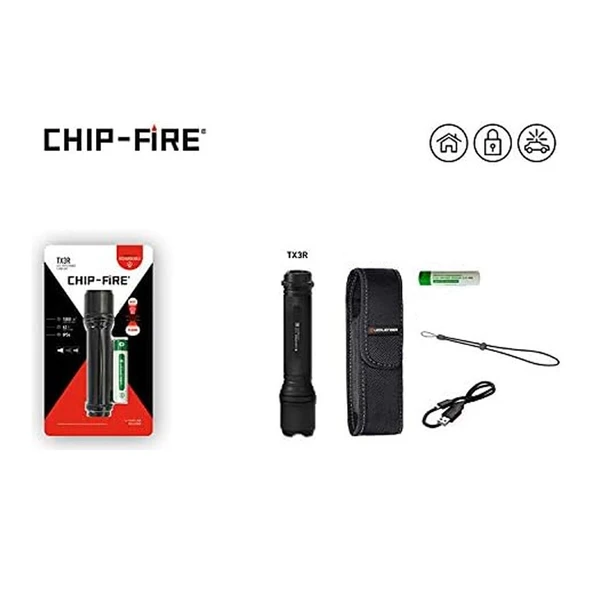 Chip Fire TX3R Şarj Edilebilir El Feneri - 2