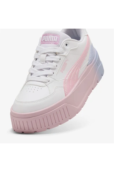 Puma Kadın Karmen Blurry Dreams Sneaker Beyaz  Spor Ayakkabı 40060501 - 5