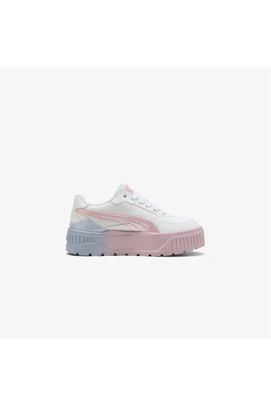 Puma Kadın Karmen Blurry Dreams Sneaker Beyaz  Spor Ayakkabı 40060501
