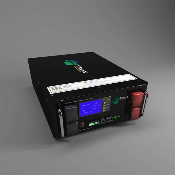 TitanX 51,2v 280Ah Mrx Pro Energy Storage System LiFePO4 Akü - 3