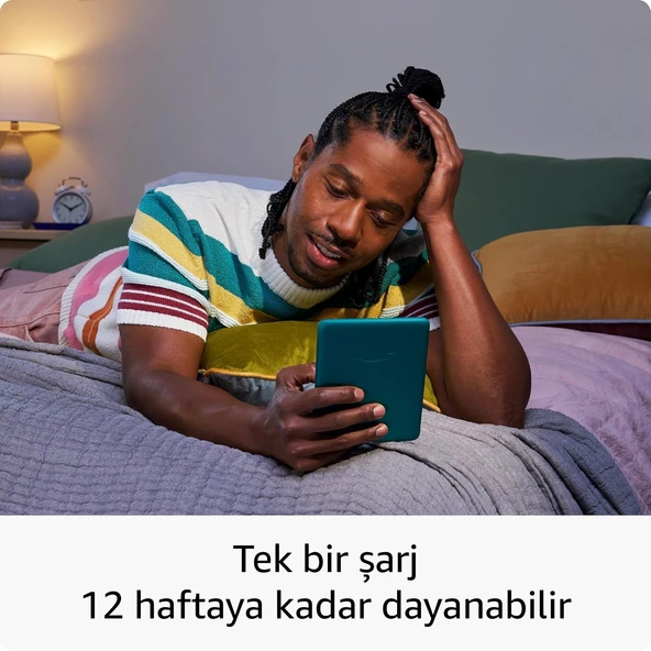 Amazon Kindle Paperwhite 12. Nesil 16 GB 7" 2024 E-Kitap Okuyucu | Yeşim - 4