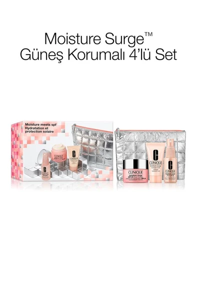 Clinique Moisture Meets SPF25 50 ml Cilt Bakım Seti - 2
