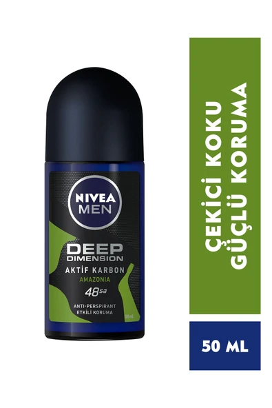 Nivea Roll-On Deodorant Deep Amazonia For Men 50 ml