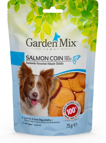 Garden Mix Somonlu Yuvarlak Köpek Ödülü 75 Gr ürün görseli