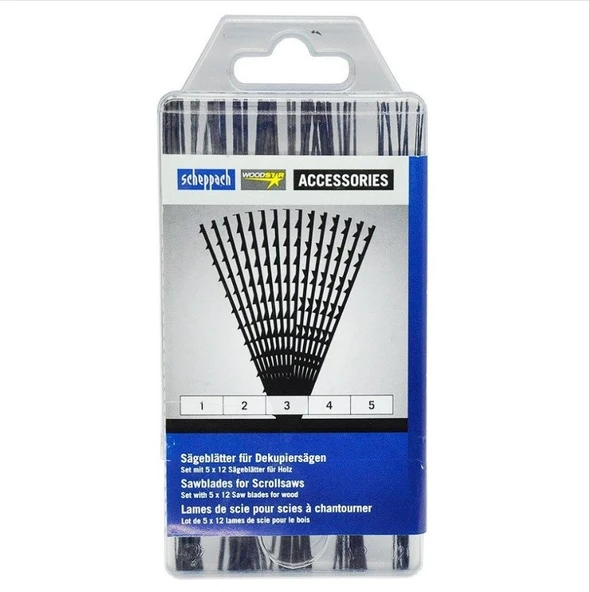 Scheppach 88000010 Deco-Flex Üniversal Kıl Testere Seti