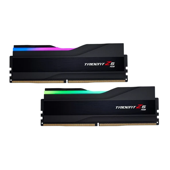 GSKILL Trident Z5 RGB Siyah DDR5-6800Mhz CL34 48GB 2x24GB DUAL 34-46-46-108 1.35V