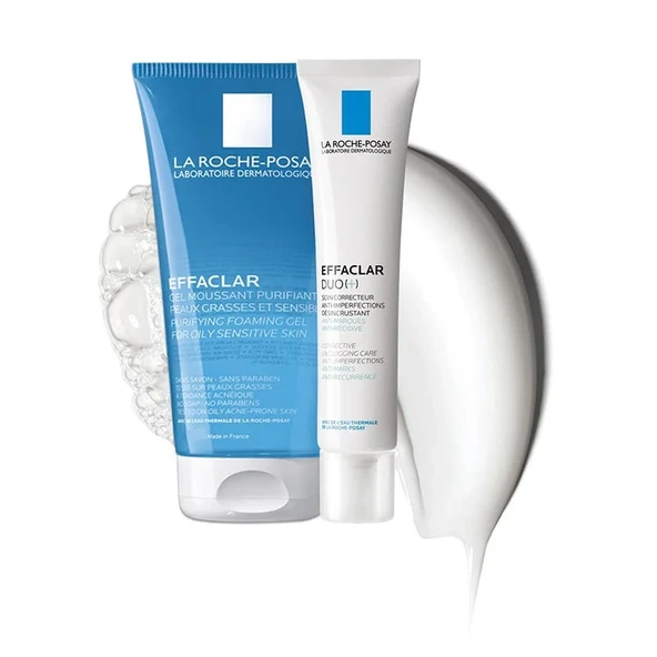 La Roche-Posay Effaclar Duo 15 ml + Effaclar Gel 50 ml Tanışma Kiti