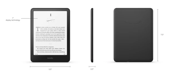 Amazon Kindle Paperwhite 12. Nesil 16 GB 7" 2024 E-Kitap Okuyucu | Ahududu - 7