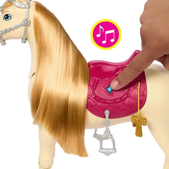 HXJ42 Barbie ve Dansçı Atı - Barbie Mysteries: The Great Horse Chase - 3