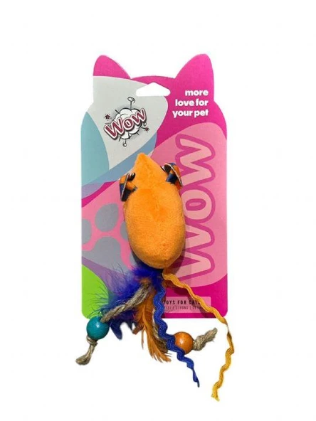 Wow Kedi Oyuncak Fare Püsküllü ürün görseli 1