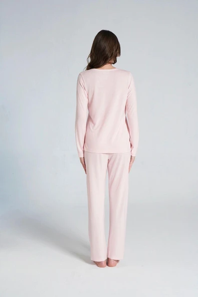 Gd Goldoremi 1703 Kadın Patlı Uzun Kollu Pijama Takım - 8