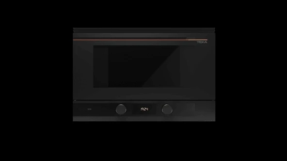 TEKA ML 82-G1 BIS L İNFİNİTY MAT SİYAH 22 LT. SERAMİK TABANLI ANKASTRE MİKRODALGA FIRIN - 3