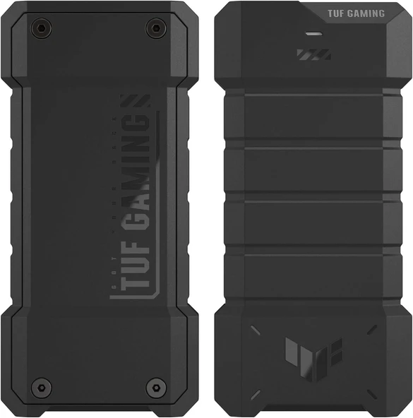 ASUS TUF Gaming AS1000 PLUS 1TB Taşınabilir SSD Sıvı ve Toz Koruması IP68 MIL STD 810H USB3.2 GEN2x2 Tip C (20 Gbps) USB C den ye kablo 5 Yıl Garanti - 5