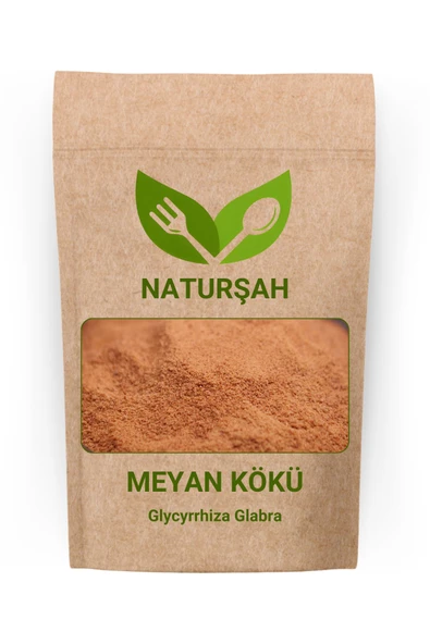Naturşah Meyan Kökü Toz-Öğütülmüş (Glycyrrhiza Glabra) 50 Gr