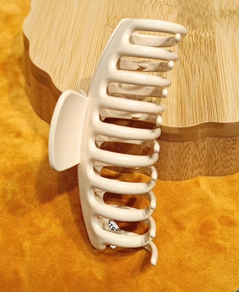 Monalisa Home Lüks Krem Büyük Kıstırma Toka ürün görseli