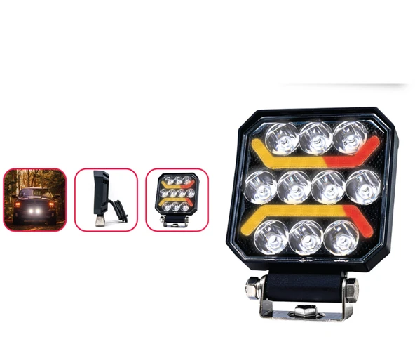 Lamba Çalışma12-24V Bey+Sarı+Kırm Foksiyon (Adet) ürün görseli 1