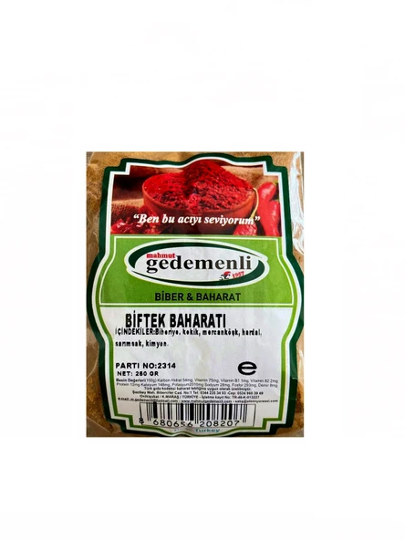 BİFTEK BAHARATI 250 GR ürün görseli