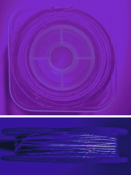 Eagenset Hazır Çapari Kombini Ultraviyole Uv Neon Kristal + Balık Sırtı + Lazer Hologram Makara - 2