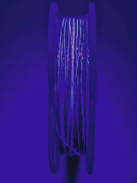 Eagenset Hazır Çapari Kombini Ultraviyole Uv Neon Kristal + Balık Sırtı + Lazer Hologram Makara - 7