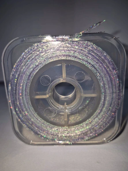 Eagenset Hazır Çapari Kombini Ultraviyole Uv Neon Kristal + Balık Sırtı + Lazer Hologram Makara - 8
