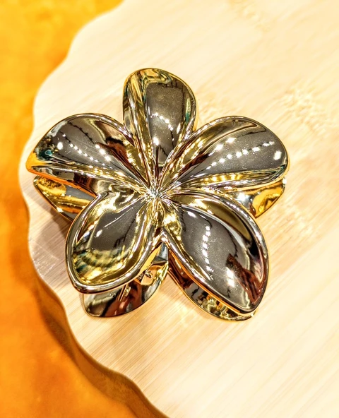 Monalisa Home Lüks Figürlü Gold Lotus Toka ürün görseli