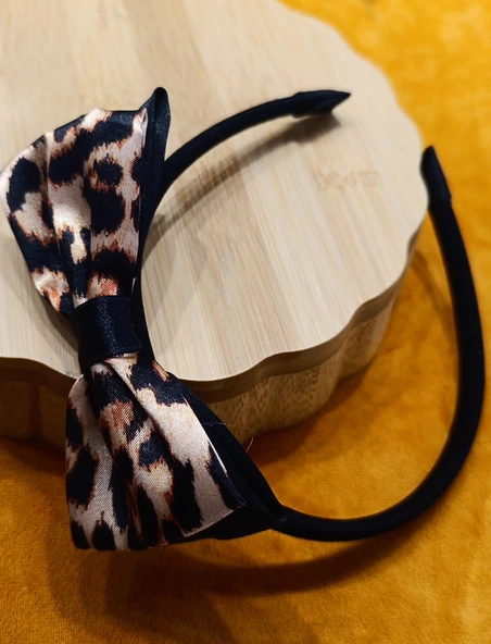 Monalisa Home Lüks Gösterişli Leopar Desenli Figürlü Taç