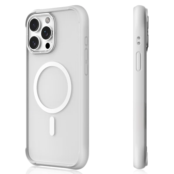 Apple iPhone 15 Pro Max Kılıf M-safe Şarj Özellikli Airbagli Youngkit Dynamic 2 Serisi Kapak - 2