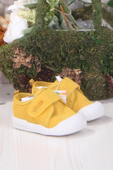 Vicco 950.E25Y.224 Sarı Anka II Anatomik Esnek İlk Adım Ayakkabı