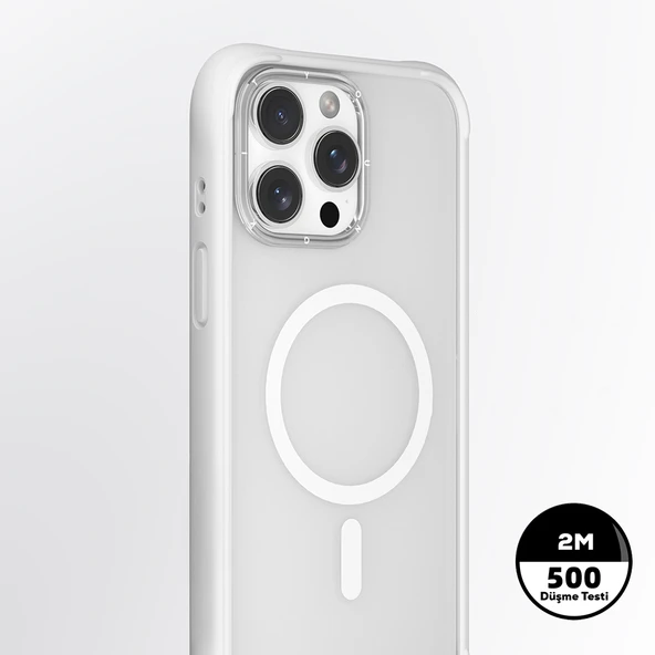 Apple iPhone 15 Pro Max Kılıf M-safe Şarj Özellikli Airbagli Youngkit Dynamic 2 Serisi Kapak - 3